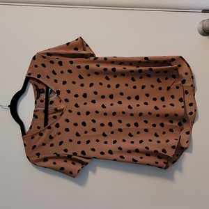 41 Hawthorn V-neck flutter sleeve blouse